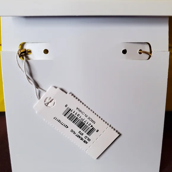 Kendra Scott Pink and Gold Hoop Earrings - Picture 4 of 4